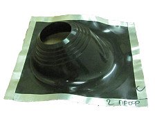 Проходка кровельная угловая №1 d75-200мм (красный)