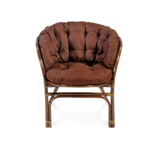 Набор мебели Bahama с подушками (стол+диван+2 кресла) кофе