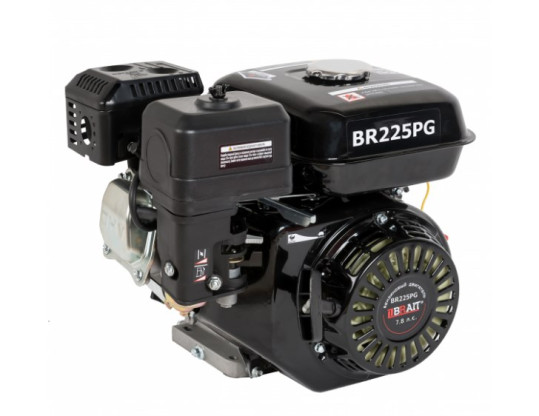 Двигатель BRAIT BR225PG 7,8 л/с, бензиновый, вал под шлицы 25 мм