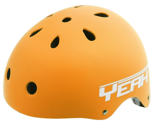 Шлем 5-731477 универсальный ВМХ/FREESTYLE 11 отверстий суперпрочный 54-58 см (10) матово-оранжевый AR
