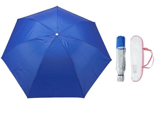 Зонт механ d92 в футляре синий 653097 