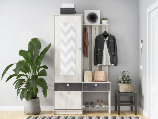 ЛДСП 10 мм Дуб Крафт белый К001 PW (2,07х2,8) Ultradecor