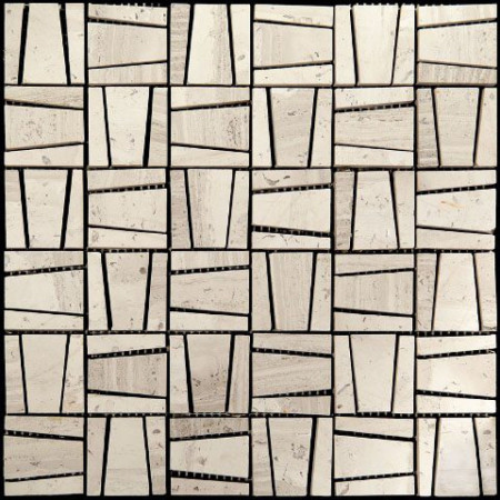 Мозаика каменная (305х305) KB-P23L / S-Line (Natural Mosaic, Китай)