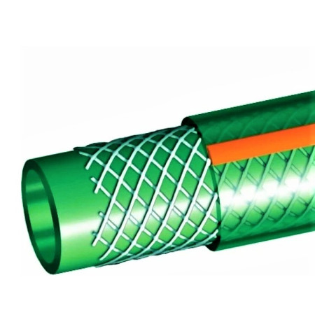 Шланг 1/2" армированный пищевой TOBBY GREEN (бухта 25м)