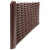 Забор декоративный 18х230см коричневый Лоза