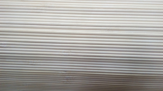 Полотно бамбуковое двойные ламели 3мм натур (0,9м)