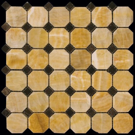 Мозаика каменная (305х305) M073+M076-BP / Adriatica (Natural Mosaic, Китай)
