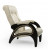 Кресло для отдыха Комфорт, модель 41, экокожа Орегон светлая 106