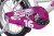 Велосипед NOVATRACK 16", URBAN, белый, полная защита цепи, тормоз ножной , крылья и багажник хром ,