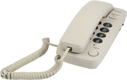 Телефон Ritmix RT-100 слоновая кость