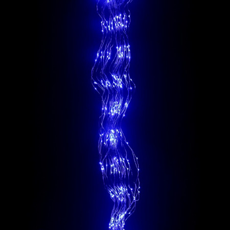 Гирлянда"Конский хвост"LED синяя