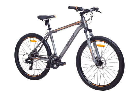 Велосипед горный Aist Rocky 1.0 Disc 21 скорость, алюминий рама 21",графитово-бронзовый ( 26")
