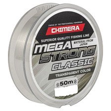 Леска CHIMERA MEGASTRONG Classic Transparent Color 50 м, 0 14 мм цв прозрачный 306611