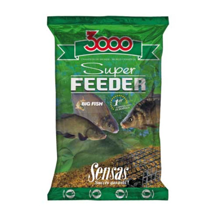 Прикормка Sensas 3000 SUPER FEEDER BIG FISH 1кг 10551