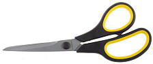 Ножницы 245мм хозяйственные изогнутые двухкомпонентные ручки STAYER 40466-24