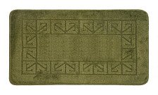 Коврик для ванной комнаты BANYOLIN CLASSIC из 1 шт 60х100см 11мм (темно-зеленый) 1/40