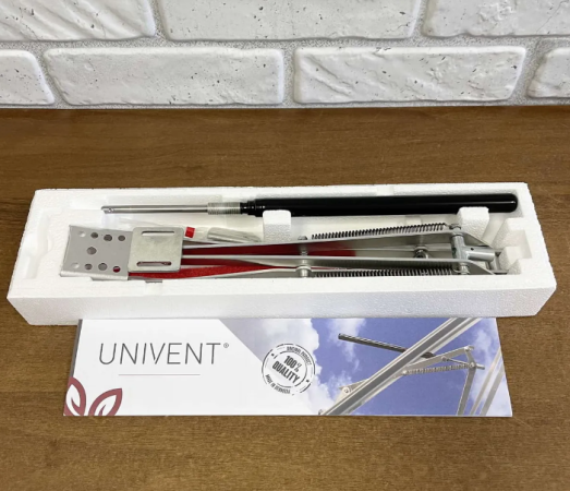 Автомат для открывания форточки теплицы (две пружины) UNIVENT