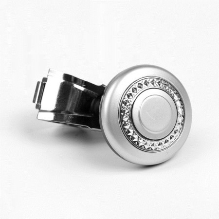 Ручка на руль металл крепление серебро хром кольцо 3145335