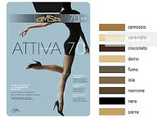 Колготки OMSA ATTIVA 70 den р2 nero