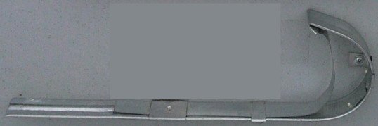 Крепеж для желоба полукруглого оцинкованный 100