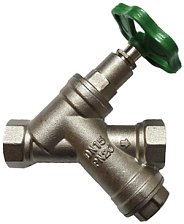 Вентиль прямоточный с косым фильтром 3/4" VT.053.N.05