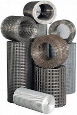Сетка сварная неоцинкованная 50х25х1,4-1,6 (0,5 м)