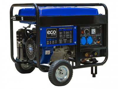 Генератор ECO PE 6500 RW 5,5 кВт, 220 V бензиновый сварочный