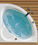 Ванна акриловая 140х140 Карибы с панелью