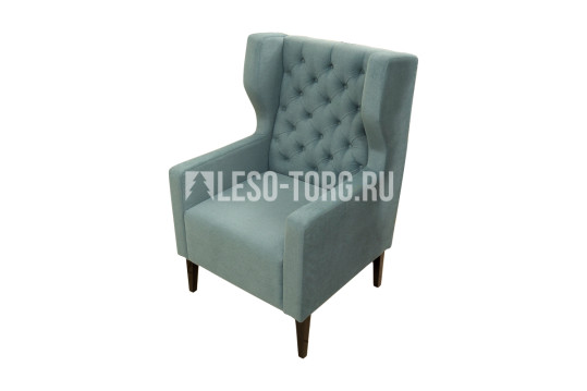 Кресло Холли Хант пикованный, Кат3/Galaxy blue-grey, 730х760х1150
