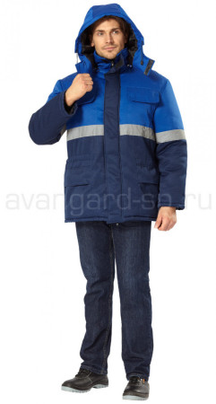 Куртка утеплённая Орион синий/васильковый СОП размер 52-54/170-176