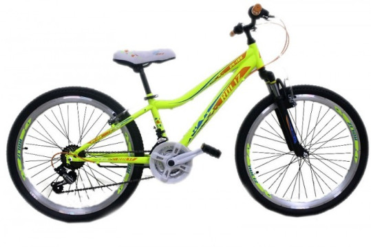 Велосипед ROLIZ 24-100 зелено-оранжевый