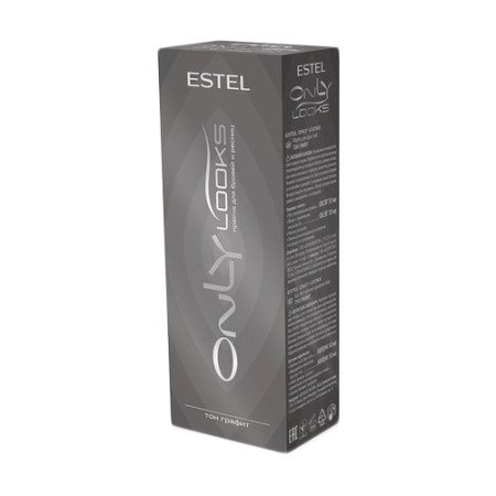 Краска для бровей и ресниц ESTEL ONLY LOOKS 604 графит