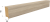 Рейка декоративная МДФ Ривьера Дуб сонома (0,04х0,03х2,7м) (4)