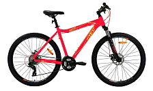 Велосипед горный Aist Rosy 1.0 Disc 27.5" 24 скорости, алюминиевая рама 16",оранжевый ( 27.5")