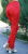 Брюки медицинские Б-101/2 клеон проф красный размер 54/158-164 Medis