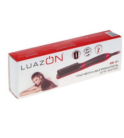 Расческа выпрямитель для волос LuazON  LW-36 35W1519724