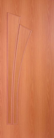Дверное полотно ДГ700 "Лагуна" орех миланский (Принцип)