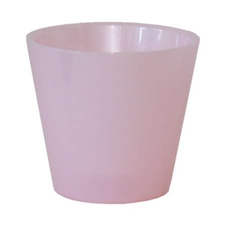 Кашпо с поддоном Фиджи D16 (1,6л) розовый перламутр