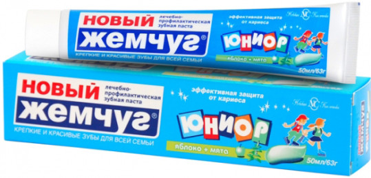 Зубная паста ЖЕМЧУГ 50мл Юниор