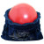 Чехол для мяча Гимнастка, темно-синий 35х36 см 4381574