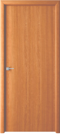 Полотно дверное гладкое ДГ800 орех миланский (ВДК)