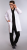 Халат медицинский мужской 5-01-02-4 сатори белый размер 48/170-176 длинный рукав пуговицы