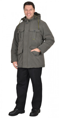 Куртка утепленная ЭЛИТ оливковая размер 48-50/170-176