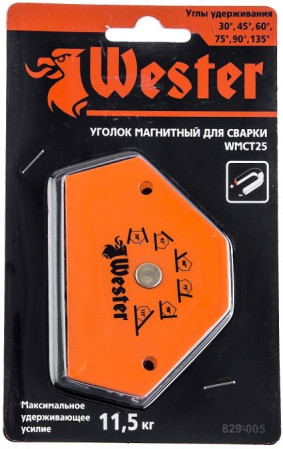 Уголок магнитный WESTER WMCT25 для сварки 