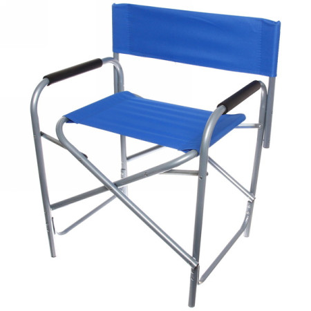 Кресло складное 57х45х78 синее с подлокотн 803-100