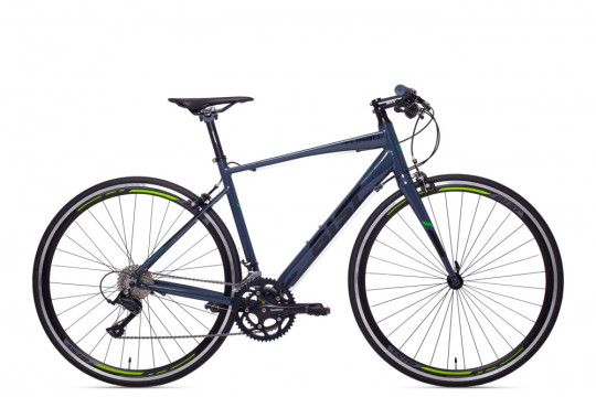 Велосипед шоссейный Aist Turbo 18 скоростей алюминиевая рама 20"серый ( 28")
