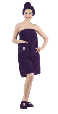 Набор для сауны жен KARNA PARIS фиолетовый