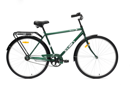 Велосипед дорожный AIST 28-130 закрытая рама зеленый ( 28")