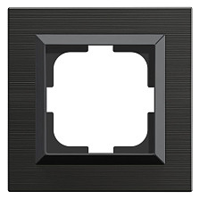 Рамка 1-местная OVIVO QUANTUM 405-350000-096 антрацит