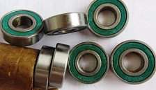 Подшипник шариковый радиальный однорядный с уплотнениями 180104 С17 2RS UBP (АПЗ-20 Курск)